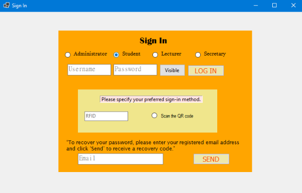 Attendance Management System