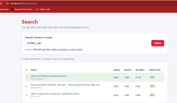 Copyright detection system